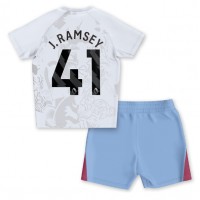 Fotbalové Dres Aston Villa Jacob Ramsey #41 Dětské Venkovní 2023-24 Krátký Rukáv (+ trenýrky)